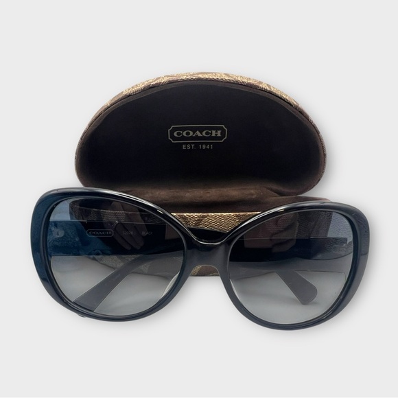 Coach Sunglasses and Case - Picture 1 of 2
